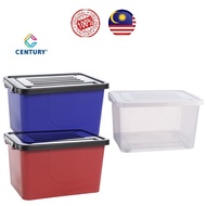 Century Storage Box With Wheel 33L Storage Box Roller Box Plastic Kotak Roda Bekas Simpanan 33Liter 