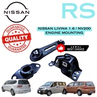 Nissan Livina 1.6, NV200 Engine Mounting Set