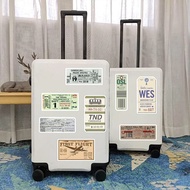 Luggage Sticker Luggage Sticker 80 Sheets Retro Airline Boarding Pass Ticket Ticket Luggage Sticker 