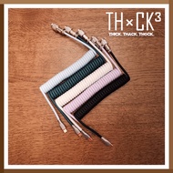 [SG 28 Colours] Coiled Aviator USB-C Keyboard Cable