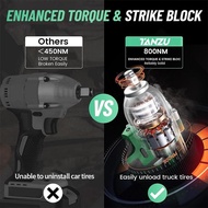 [spot goods] Tanzu 21V 1/2 Size chuck/330/600/800NM impact wrench wrench wrench Set torque wrench b