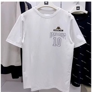 Kappa summer new casual simple letter printing 100% cotton high quality running sports short sleeve-