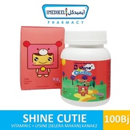 SHINE CUTIE VITAMIN C WITH LYSINE CHEWABLE (Strawberry) (100 Biji)