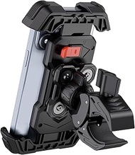 Grefay Motorcycle Mobile Phone Holder E Scooter Mobile Phone Holder [2025 Double Vibration Dampened]