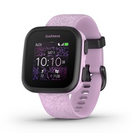 Garmin Bounce™, Kids Smartwatch, Two-Way Text and Voice Messaging, Location Tracking (Lilac Floral)