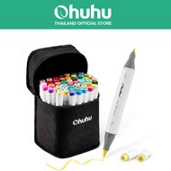 FOLIO ART : ปากกามาร์คเกอร์ Ohuhu 48 Classic colors  BRUSH & FINE (Honolulu B Series) 90215