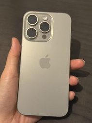 Apple iPhone 15 Pro 港版 鈦金屬色 1TB