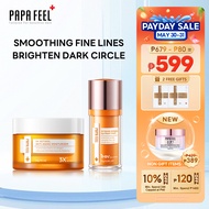 PAPA FEEL 3X Retinol Moisturizer 30g + 5D Peptide Eye Cream 15g 2 pcs Set