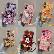 casing REALME NOTE60 REALME NOTE60X Anti fall anime cartoon TPU soft silicone phone casing YS
