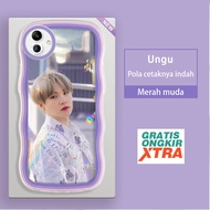 Samsung NOTE 8 9 10 LITE A05 A05S A24 A81 M33 M53 M60 M62 S20 S21 S22 PLUS 5G Phone Case BTS Pattern Min Yoon Gi SUGA August D Colorful Wave Limit CUSTOM SOFTCASE hp jelly cassing Casing Accessories Oftcase