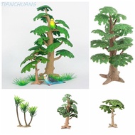 TIANCHUANG Simulation Cypress, Plastic Pine Trees Coconut Tree, Gardening Ornament Cypress Vivid Min