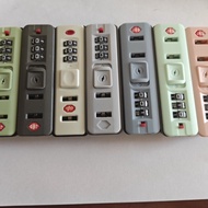 {STOCK} Combination Lock Side Lock Lock Lock Suitcase Customs Lock Lock Replacement Parts Fixed Lugg