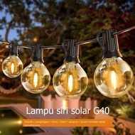 Solar G40 Ball Bulb Garden Atmosphere Decorative Light