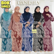Baju Kurung Batik Danesha Dobby Silk Readystock Baju Kurung Viral