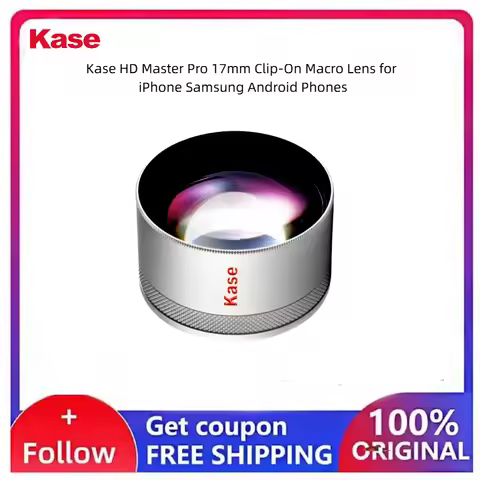 Kase HD Master Macro Mobile Lens Multi Layer Anti Reflection Coating M17 Thread Compatible All Phone