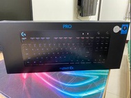 [全新未拆] Logitech 羅技G PRO 職業級競技機械式電競鍵盤(青軸V2)