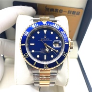 Rolex Rolex Men's Watch Golden Blue Water Ghost Submariner 16613 Automatic Mechanical Watch