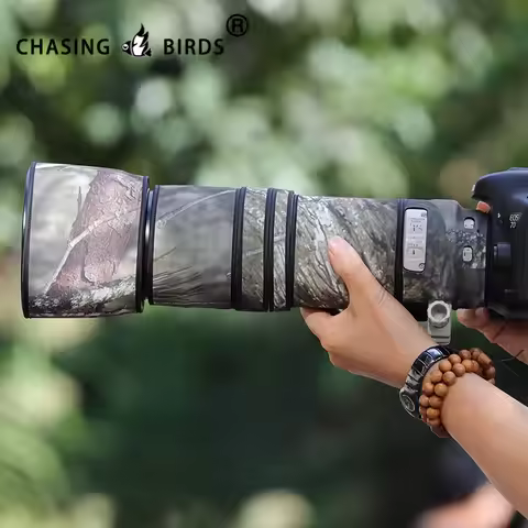 CHASING BIRDS lens coat for CANON EF 100 400 mm L IS USM waterproof and rainproof camo lens coat pro