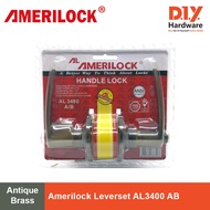 Amerilock Leversets AL3400 AB | Heavy-Duty Door Knob Lockset