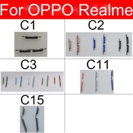 Power Volume Side Button Flex Cable For OPPO Realme C1 C2 C3 C11 C15 C17 On Off Power Volume Up Down