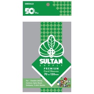 Sultan Supply Premium Tarot Size 70x120 mm ( Emerald ) Card Sleeves