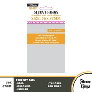 Sleeve Kings Standard USA Card Sleeves, 56x87mm (110 Pack)