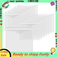 12 X 12 Scrapbook Paper Storage Bag with Buckle Design, Clear Paper Storage Bag for Storing Scrapboo