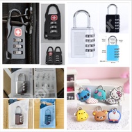 DIGITAL LOCKS FOR VALUES, TRAVEL BACKPACKS IN ANIMALS - CROSS - Stainless steel 3/4 NUMBERS