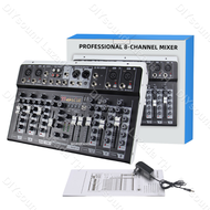DIYsound Mixer เครื่องเสียง 4/6/8 ช่อง มิกเซอร์เอฟเฟค 99 DSP Bluetooth USB ใช้งานง่าย เล่น MP3 เหมาะ