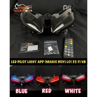 LC135 V8 Fi LCV8 100% ORIGINAL MAGIC BOY REMOTE CONTROL BLUETOOTH FRONT LED PILOT LIGHT SIGNAL LAMP 