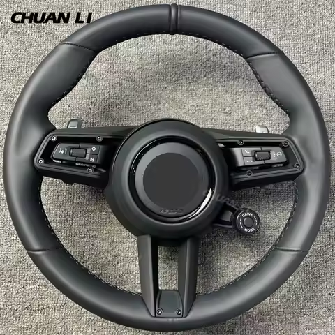 Steering Wheel For Porsche Panamera Cayenne Macan Boxster 911 918 Spyder 992 718 996 GT GT3 Cabriole