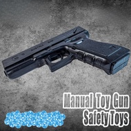 Safe Toy Interesting Black Plastic Glock Gel Blaster For Adult & kids Educational Soft Bullet Toy Gu