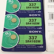 [Sony]SR416SW (337) Silver Oxide Battery 1.55V(1pcs)