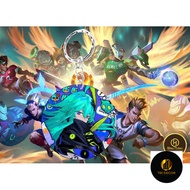 Arena of Valor ver LQ2 game keychain, chibi game, unique and lovely gift_dh