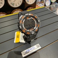 [FREE CAP & PAPER BAG] [Original] Caterpillar OC.167.21.142 Digital Men Watch with Rubber Strap/Jam 