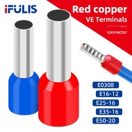 Wire Connector Terminal E0308 E16-12 E25-16 E35-16 E50-20 Insulated Ferrules Connector Block Cord En