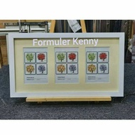 4R 5R 6R Photo Classic Frame (3 in 1 ) with matboard (Hand Made) Bingkai Foto