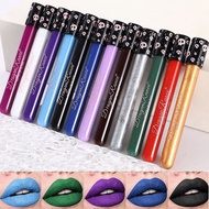 Dark Black Lipstick Halloween Lipstick Dark Black Lipstick Halloween Lip Gloss Black White Green2025