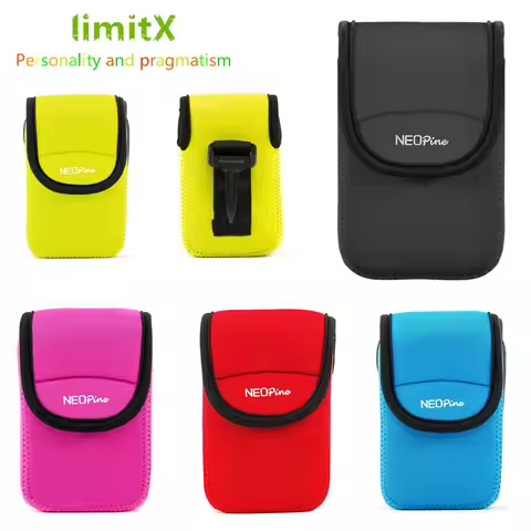 Neoprene Camera Bag Case Cover For OM-System TG-7 TG7 Olympus Stylus Tough TG-6 TG-5 TG-4 TG-3 TG-2 