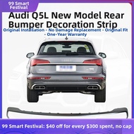 MINGJING | Audi Q5L Rear Bumper Chrome Trim Stainless Steel