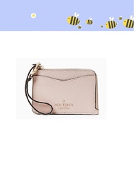 B919 : KATE SPADE Leila Small Cardholder Wristlet (Rose-Smoke)