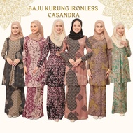 [ Anggun] BAJU KURUNG IRONLESS CASANDRA