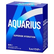 Coca-Cola Aquarius Sports Drink Powder 1L x 30 Sachets Hydration Japan