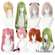 Manmei Fate FGO Sakura Saber My King Afu Enkidu Maxiu Yuzao Front Gudazi cos wig