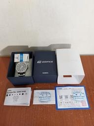日本 Casio EDIFICE 運動系列 EFR-S108D-1A 輕薄 藍寶石 手錶 腕錶