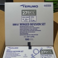 Needle Wing Terumo 27G