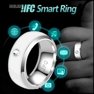 MELEN NFC Smart Ring, Stainless Steel Magic Wear Finger Digital Ring, Creative Wearable Connect Wate