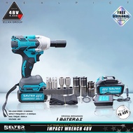 JLD Brushless Impact Tool high torsi Brushless impact Baterai 1090V 2 Baterai pembuka baut mobil inf