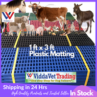 1feet x 3 feet Heavy Duty Interlocking Plastic Matting Dog Pig 1x3 plastic matting 1x3 plastic matting dog cage mat dog matting plastic floor dog matting pet matting pet plastic matting plastic matting 1x3 pig matting plastic pig matting sold per piece