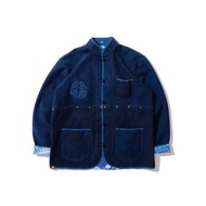 GRS X NEEDLESS SASHIKO INDIGO KUNG FU JACKET